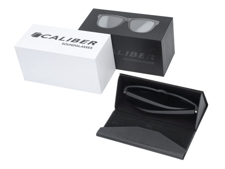 Zonnebril Caliber Bluetooth Audio Soundglas / Zwart - Zwart Glas