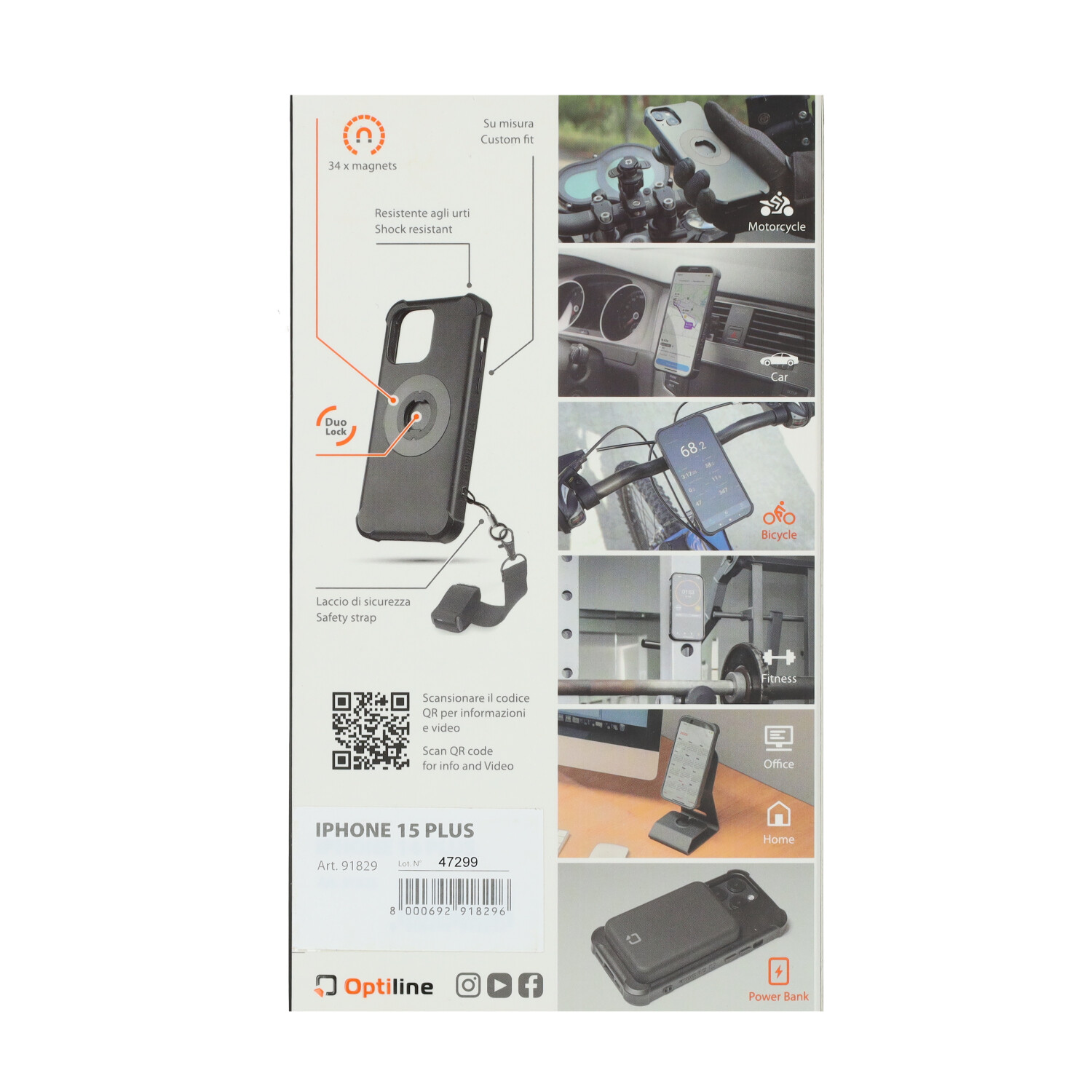 Magsafe Lampa Telefoonhoes Duolock Voor Iphone 15 Plus 91829 - Afbeelding 2