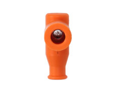 Bougiekap Mvt + Kabel Silicone Waterdicht (groot Gat) Oranje Universeel Ap02