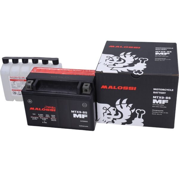 accu malossi mtx9-bs/ytx9-bs motorfiets
