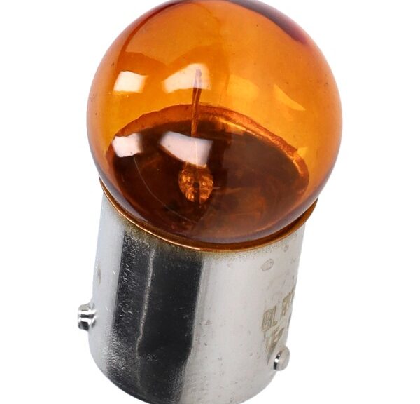lamp 12V bosma 10W BAU15s oranje kymco