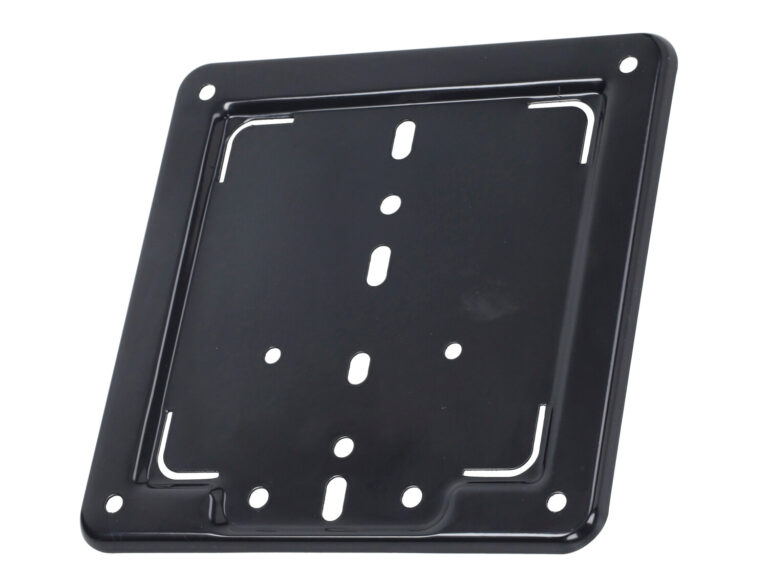 Houder Kentekenplaat Metaal 184x184mm Zwart Motorfiets