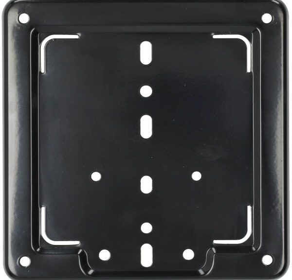 houder kentekenplaat metaal vespa classic 170x170mm zwart