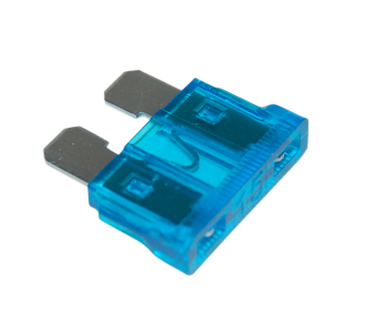 Zekering DMP model insteek 15amp blauw scooter