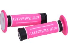 handvatset Doppler 3d universeel roze/zwart/wit 22/24mm 517395