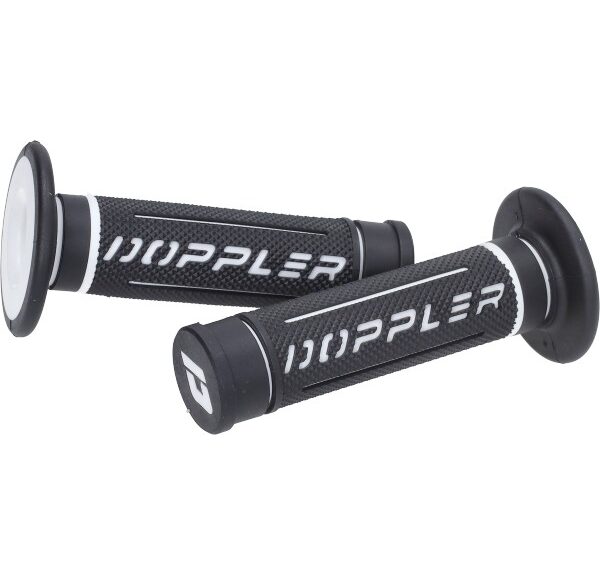 handvatset Doppler 3d universeel 22/24mm zwart/wit 517391