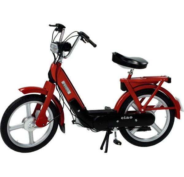 schaalmodel Vespa Ciao 1:10 rood metallic