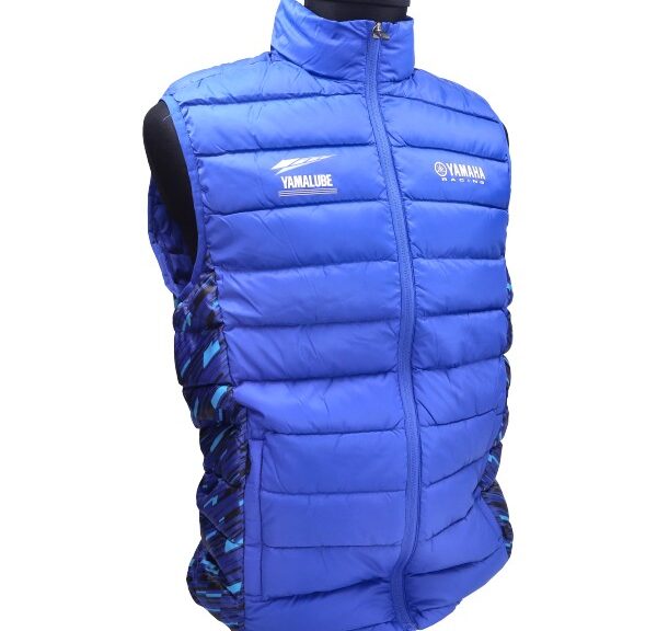 bodywarmer Yamaha origineel team L blauw qmb26321e00l