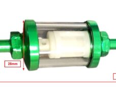 Benzinefilter 101 Octane Demontabel 7mm Groen