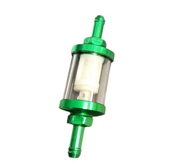 benzinefilter 101 octane demontabel 7mm groen