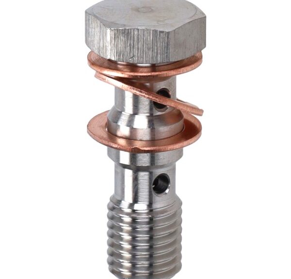 banjoboutset dubbel remhendel/remklauw m10x1.25 lang 38mm