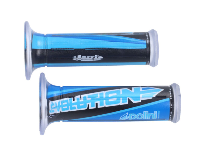 Handvatset Polini Evolution Universeel Zwart/blauw 341.0036
