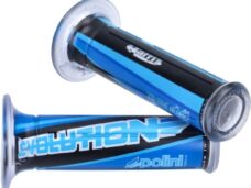handvatset polini evolution universeel zwart/blauw 341.0036