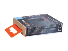 smart tracker zwart bromfiets