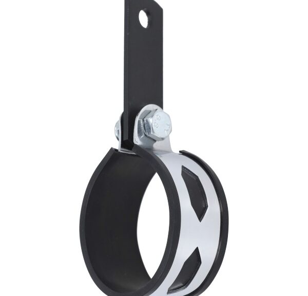 Uitlaat Demper klem 70mm met rubber