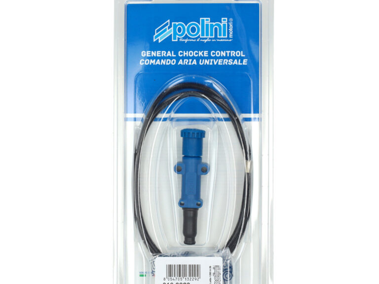 Choke Handmatig Polini + Kabel Blauw Scooter 316.0023