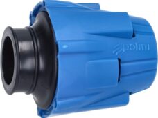 powerfilter polini recht universeel 32mm blauw 203.0176