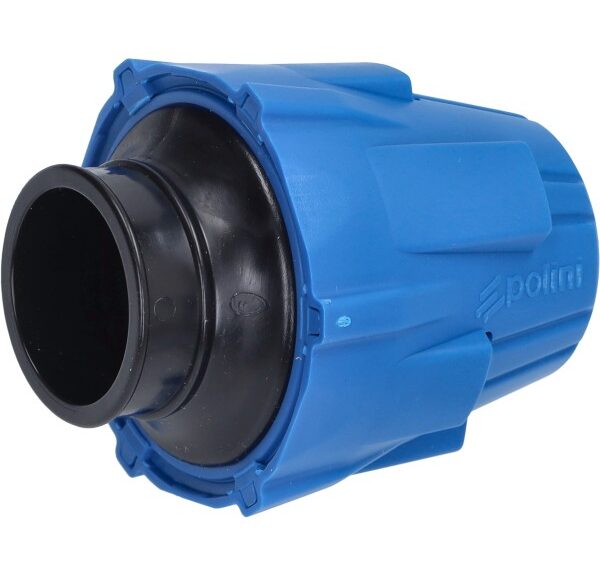 powerfilter polini recht universeel 37mm blauw 203.0177
