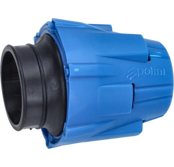 powerfilter polini recht universeel 46mm blauw 203.0178