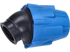 powerfilter polini schuin universeel 30 graden 32mm blauw 203.0179