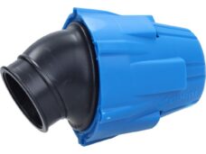 powerfilter polini schuin universeel 30 graden 37mm blauw 203.0180