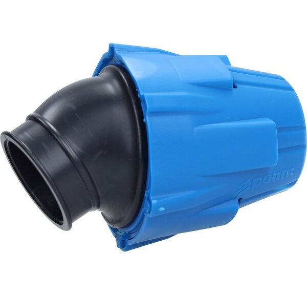 powerfilter polini schuin universeel 30 graden 37mm blauw 203.0180
