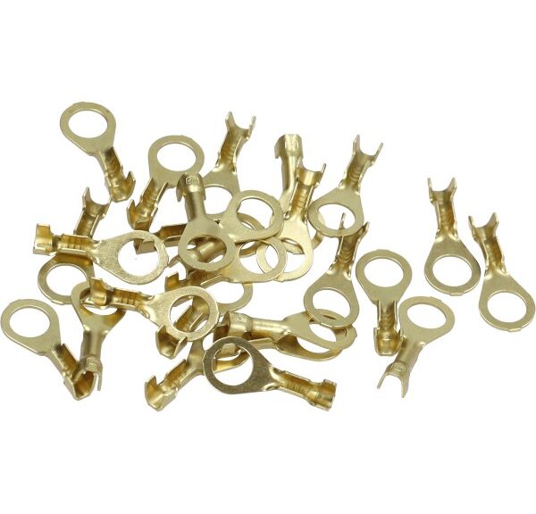 kabelstekker oog zonder isolatie 6mm 25pcs