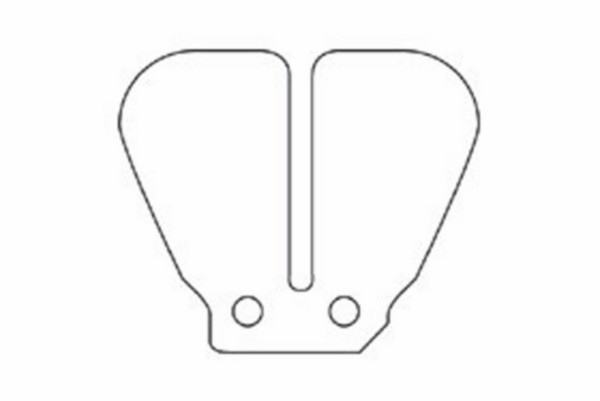 Malossi 2-kleps carbon membraanplaatset voor Honda Vision en Peugeot Rapido