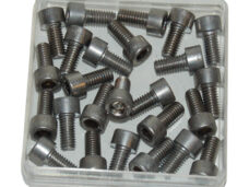 Bout inbus m6x12mm rvs