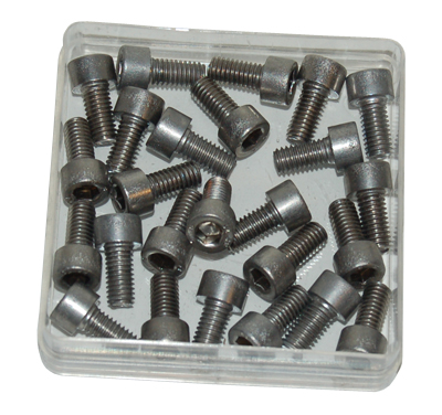 Bout inbus m6x12mm rvs