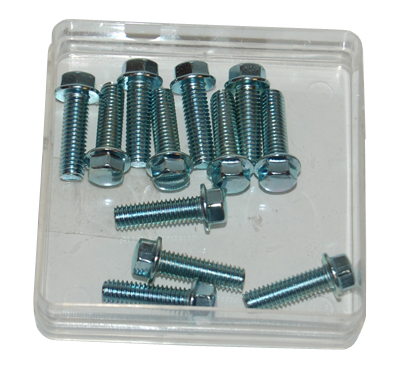Bout + flens 8mm kop m6x20mm