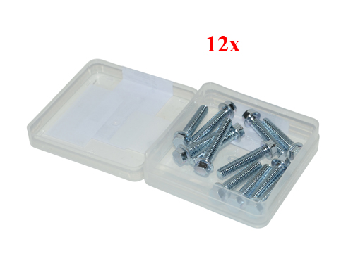 Bout + flens 8mm kop m6x30mm