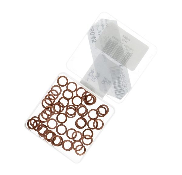 Sluitring koper m8
