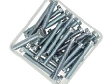 Bout cilinderkop met sleuf m6x45mm