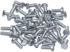 bout sleuf universeel m4x10mm 50pcs