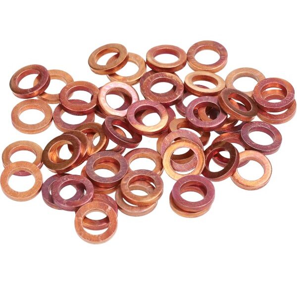 sluitring koper buitenpoot Kreidler m7 50pcs