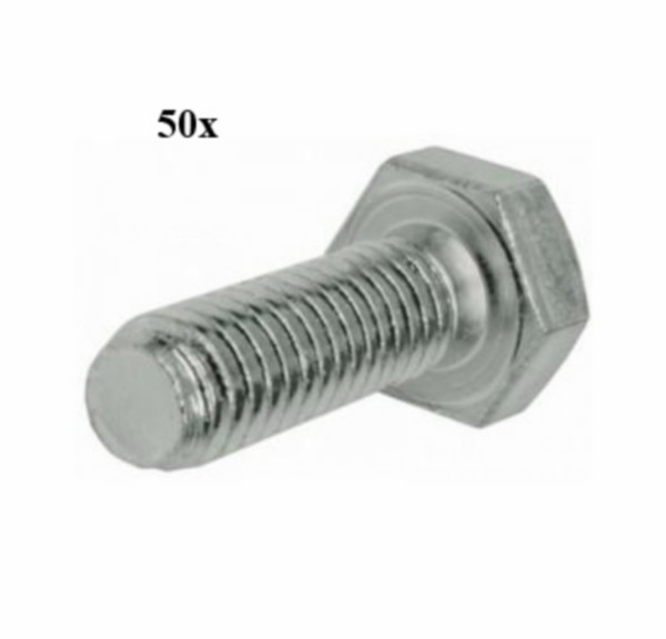 bout zeskant m6x20mm 50pcs