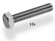 Bout zeskant m8x70mm