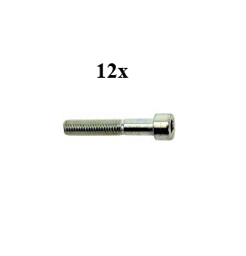 Bout inbus m8x35mm