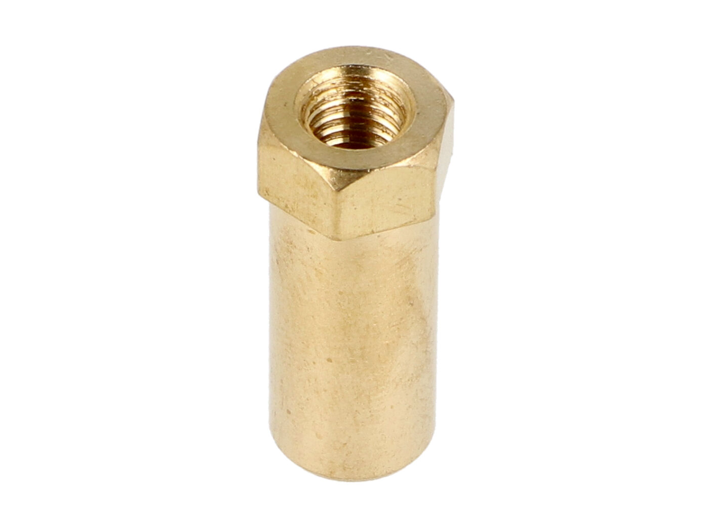 Uitlaatmoer Messing Hoog Scooter/bromfiets M6x25mm