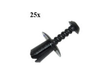 Drukplug parker 6x16x11 zwart 25pcs scooter