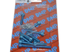 Boutset DMP carter inbus 2t links m6 blauw alu — geschikt voor MBK Nitro