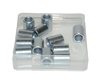Afstandsbus uitlaat 12x15.5 12pcs universeel