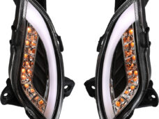 Knipperlichtset DMP LED matrix E-KEUR voor helder tube audi look — geschikt voor AGM vx50