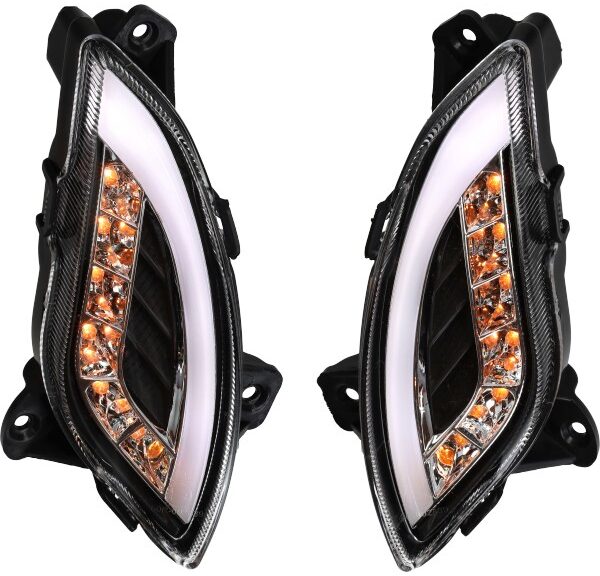 knipperlichtset DMP led matrix E-keur voor helder tube audi look agm VX50
