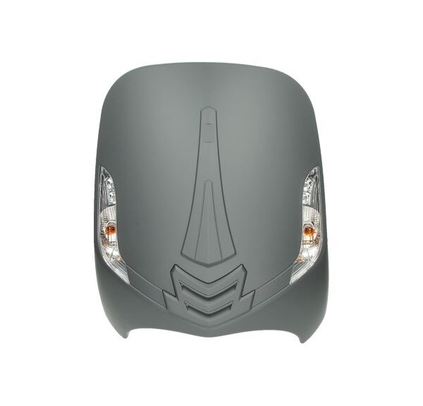 voorscherm + knipperlichten new style grijs mat BTC Riva