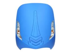 Voorscherm + knipperlichten new style blauw mat — geschikt voor BTC Riva