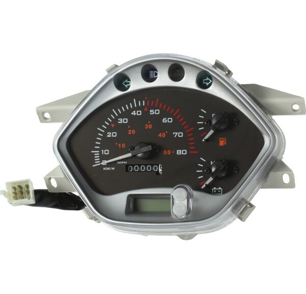 km tellerset euro-4 ronde koplamp BTC Felice