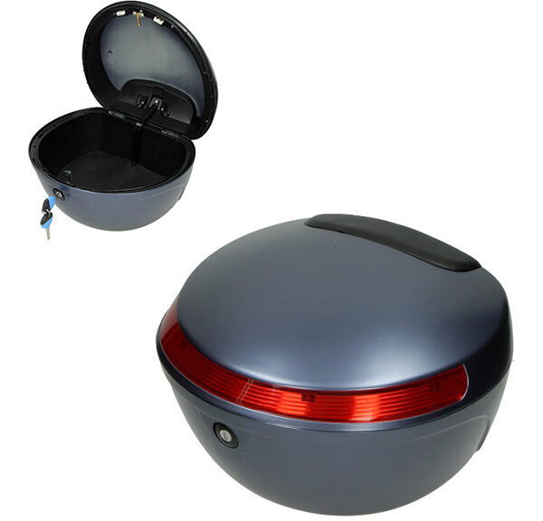 Topkoffer Ecooter universeel 26L antraciet mat ecooter E1