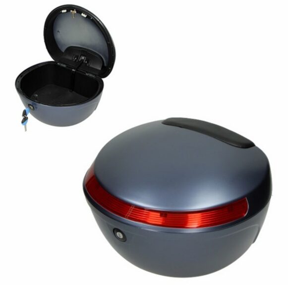 topkoffer Ecooter universeel 26L antraciet mat ecooter E1